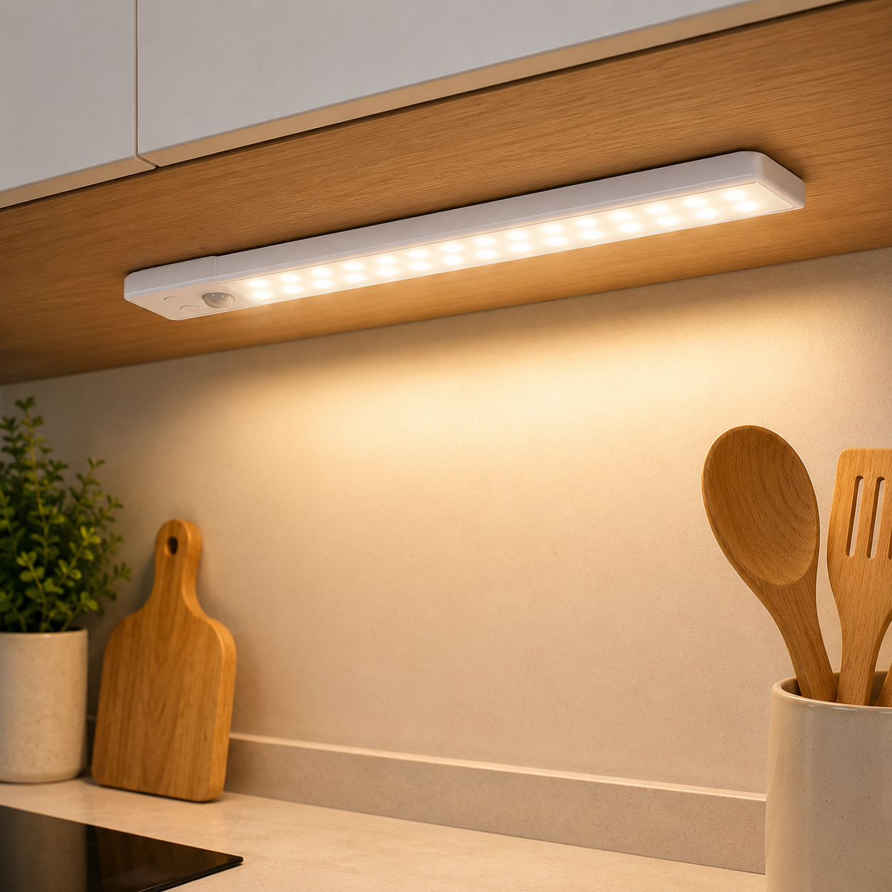 Luz LED Inteligente con Sensor de Movimiento | Lumora Home